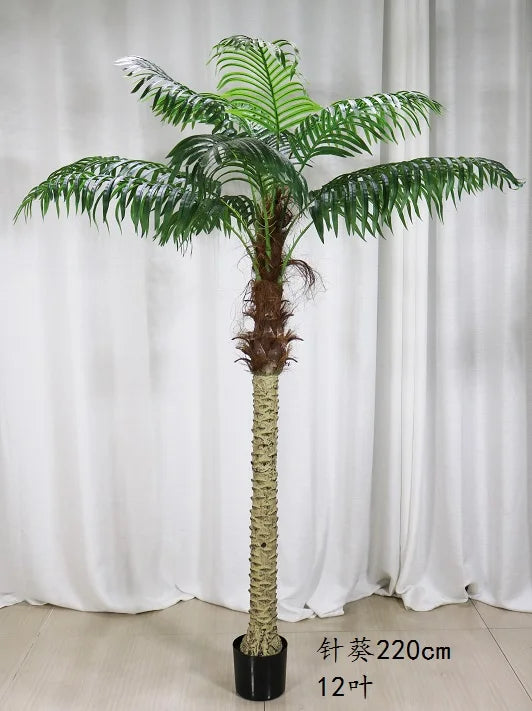 The potted areca palm in a hotel lobby standing beside a lounge seating group