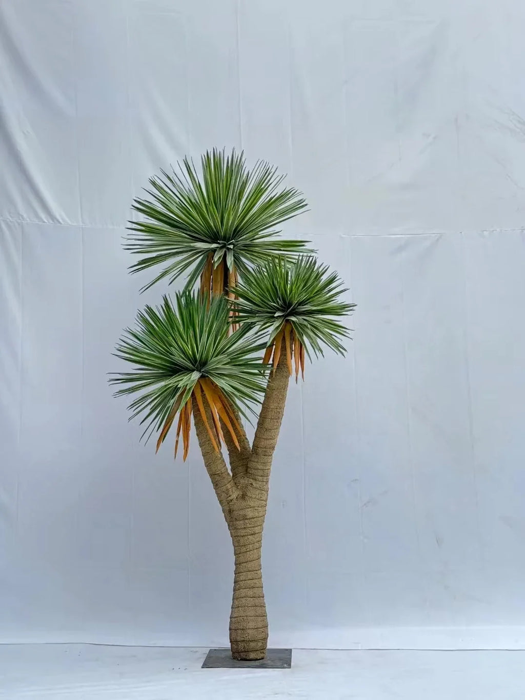 A single branch shown apart from the tree, leaves running along the stem