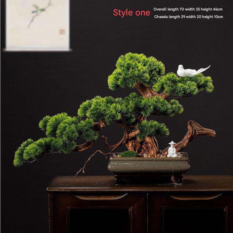 Artificial welcome pine 3ft tall, branches trained sideways in the classic style