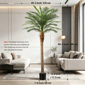 Artificial Golden Cane Palm — 4.5 to 9 ft, Single or Pair