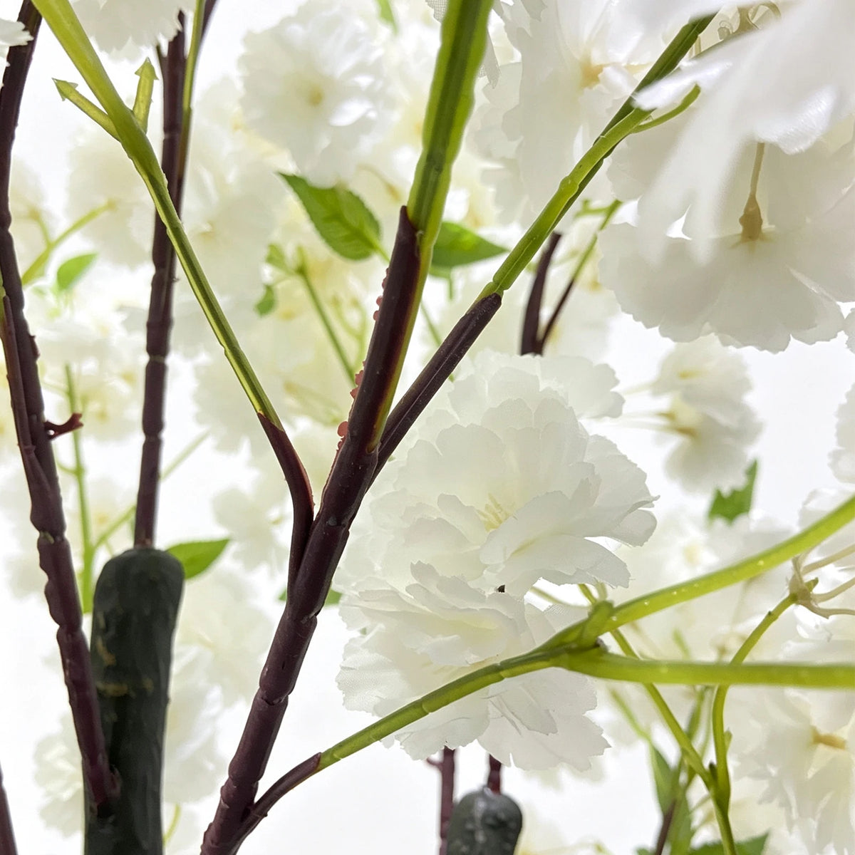 Artificial Cherry Blossom Tree — 5 to 6 ft, White or Pink Blossoms