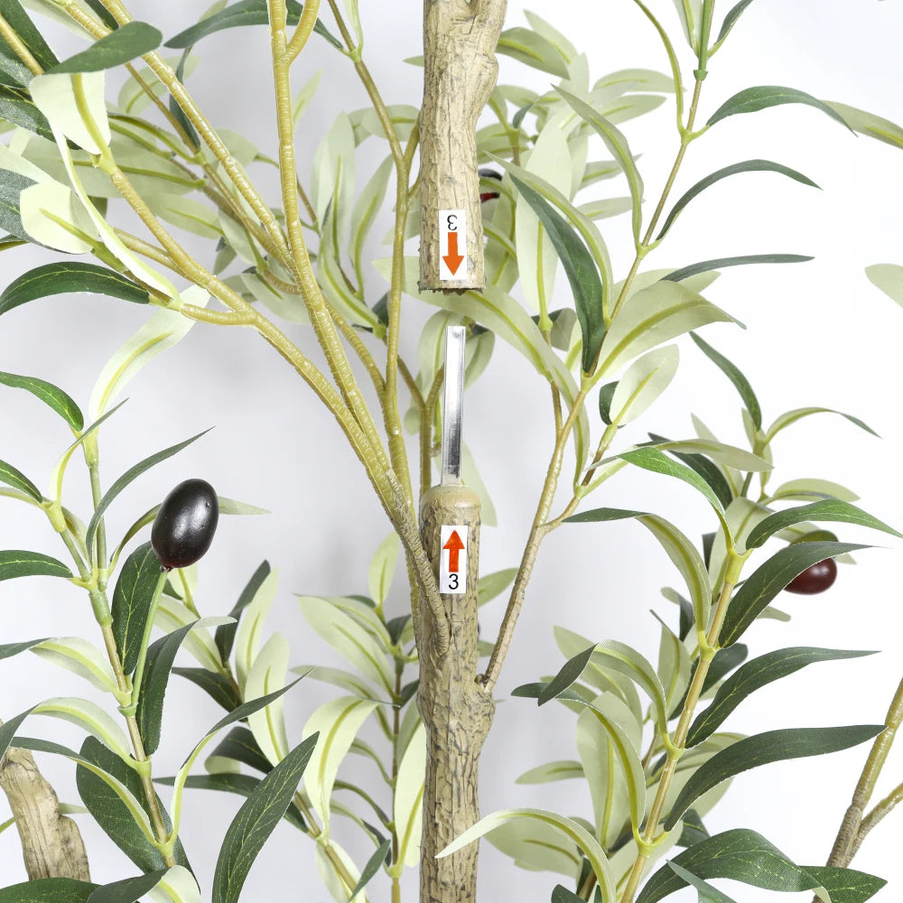 Artificial Olive Tree — 5 ft, Pot Included