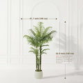 Artificial Areca Palm Tree — 4 to 6 ft, 15 to 21 Leaves by Height