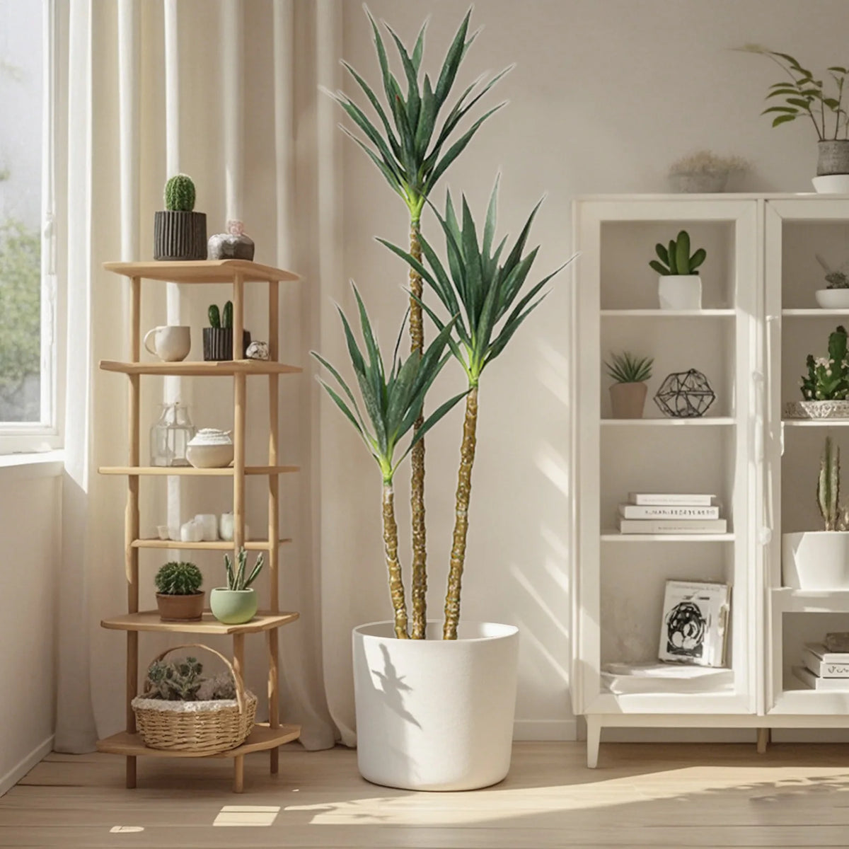 Artificial Agave Plant — 160 cm, 3 Stems on One Base