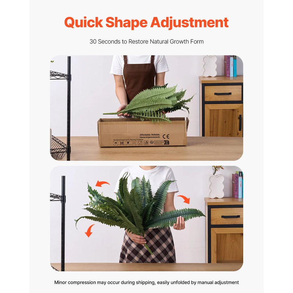 Artificial Boston Fern — 37 to 41 in Spread, 80 Branches