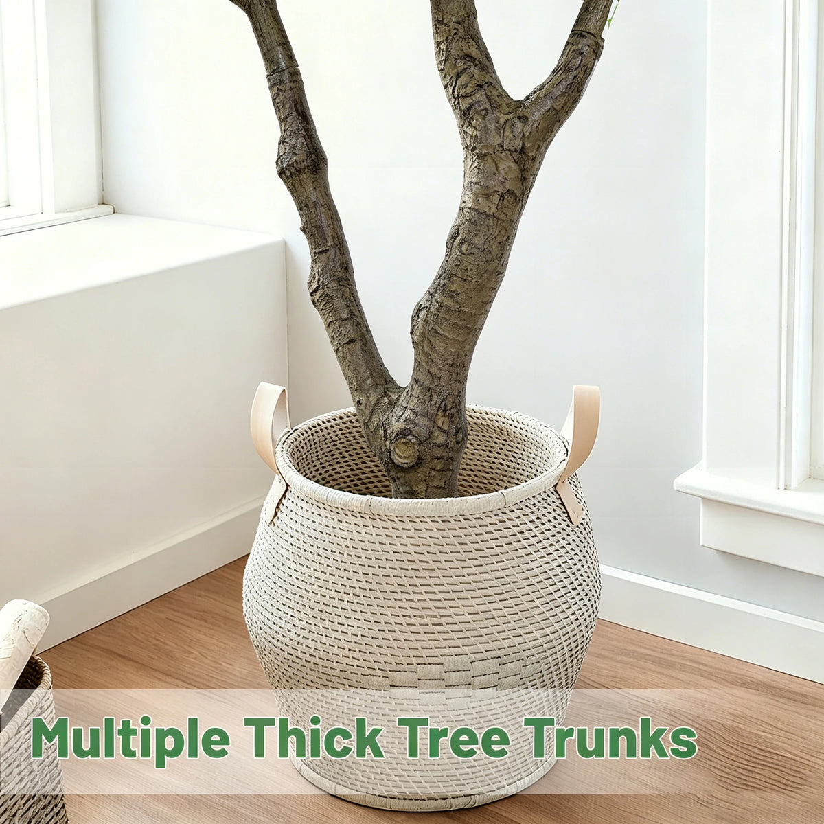 Artificial Olive Tree — 4.9 to 6.9 ft, Natural Wood Trunk