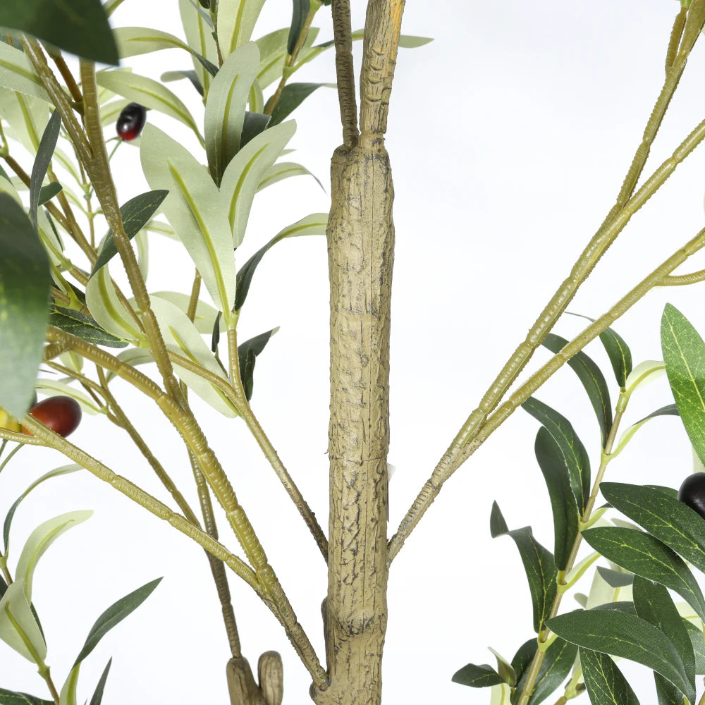 Artificial Olive Tree — 5 ft, Pot Included