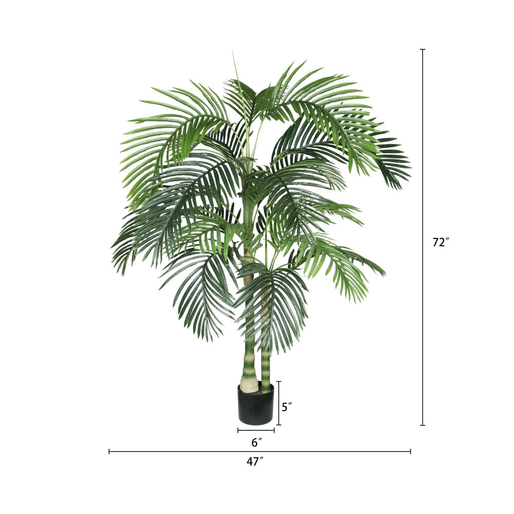 Artificial Palm Tree — 6 ft, Potted