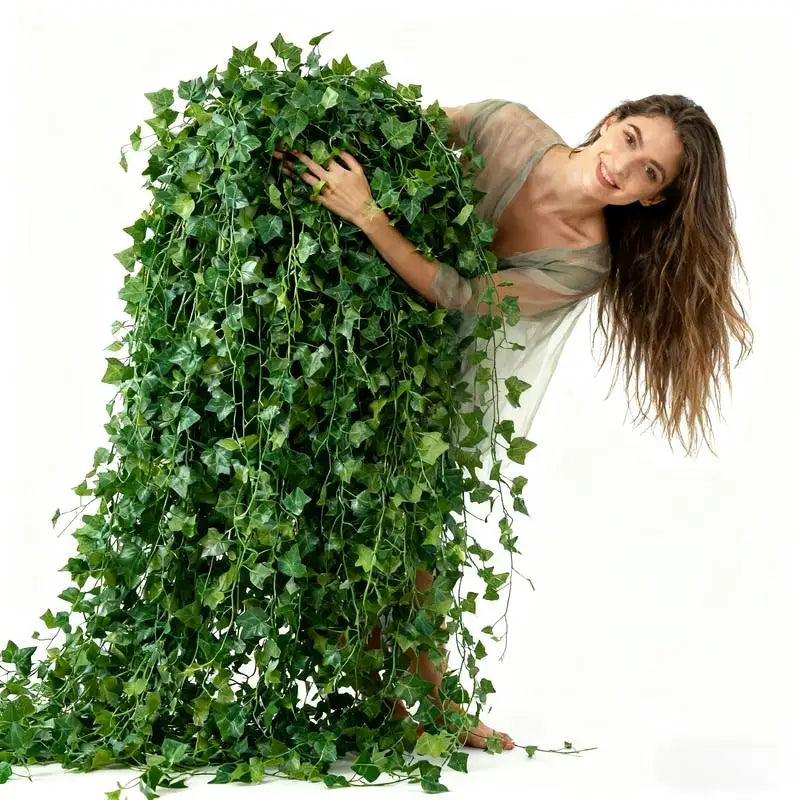 Artificial Ivy Garland, 19 m Total Length, Set of 24 Strands