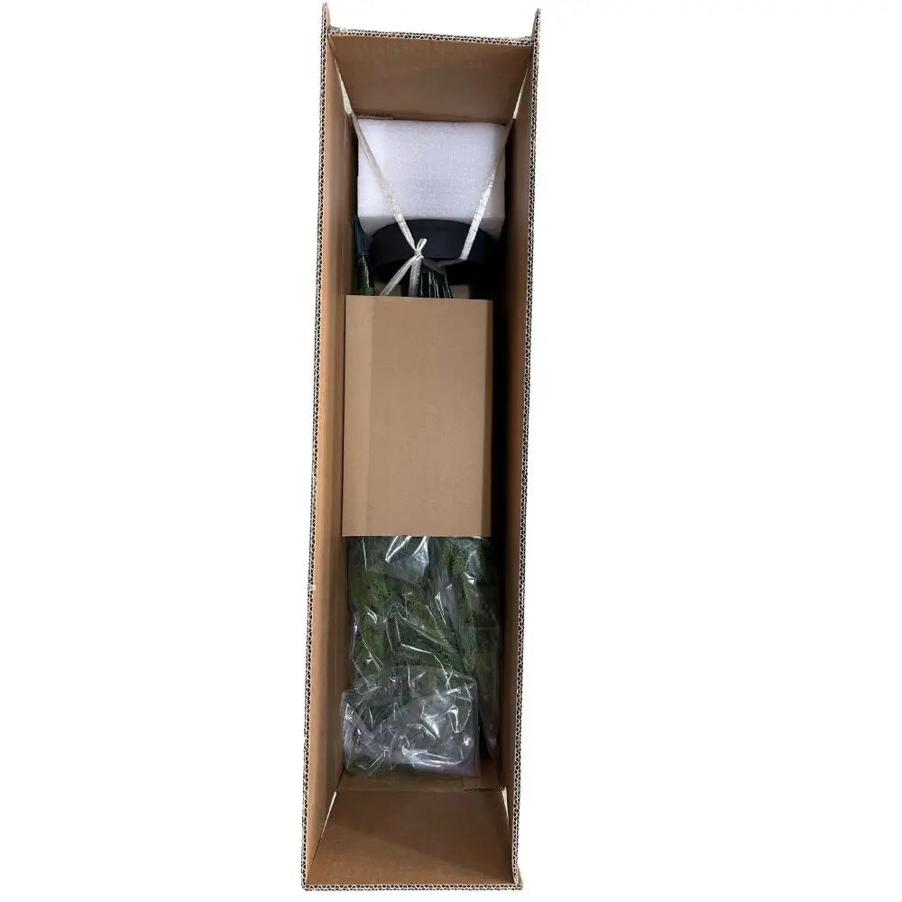 Artificial Norfolk Pine Tree — 5 ft, Real-Touch Foliage, Potted