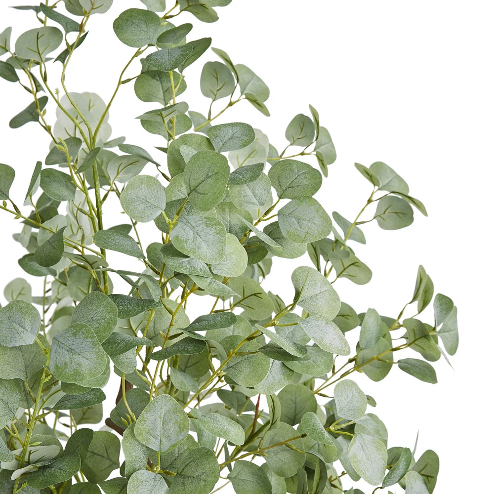 Artificial Eucalyptus Tree — 6 ft, PE Foliage with Stainless Steel Branches