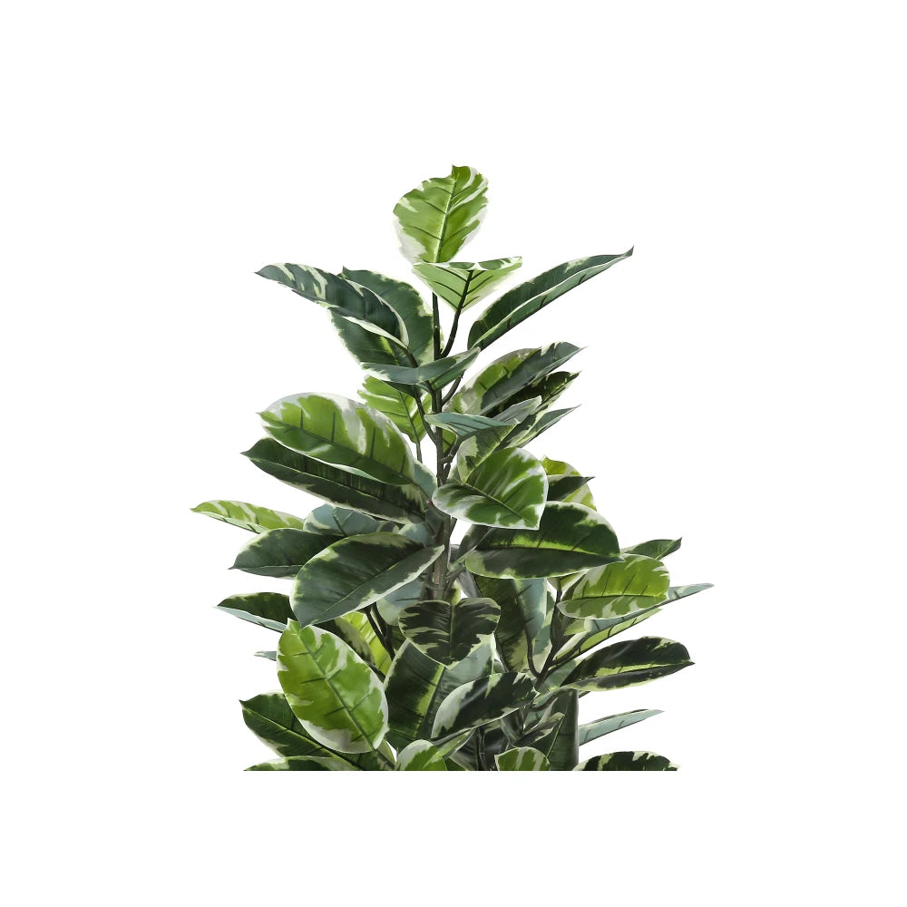 Artificial Rubber Tree — 4.3 ft, 72 Variegated Real-Touch Leaves