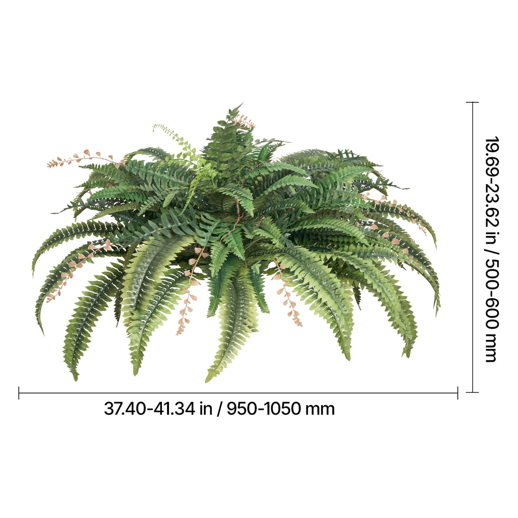 Artificial Boston Fern — 37 to 41 in Spread, 80 Branches