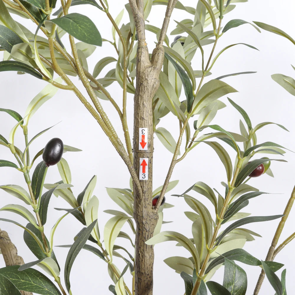 Artificial Olive Tree — 5 ft, Pot Included