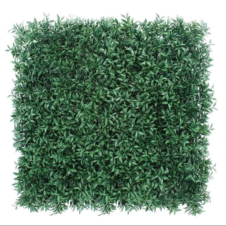Close-up of the grass blade tips showing the mix of light and deep green colouring