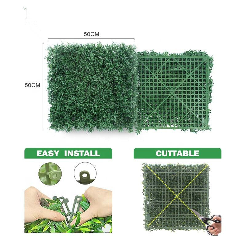 Underside of the grass backdrop tile showing its moulded plastic base grid