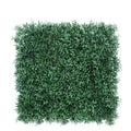 Artificial grass backdrop tile, 50x50cm, with layered green blades for wall coverage