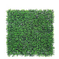 Artificial grass wall tile, 50x50cm of milan-style grass foliage in a bright green