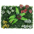 Artificial green wall panel in 40x60cm, a dense boxwood hedge backdrop for interiors