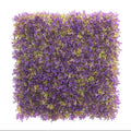 Artificial boxwood panel, 50x50cm of dense green foliage for fencing and wall cover
