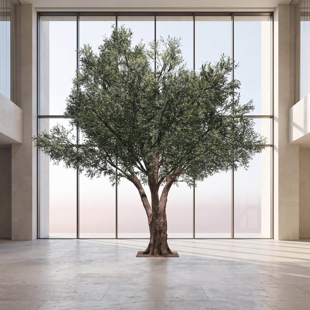 Faux Olive Tree Nordic Fiberglass