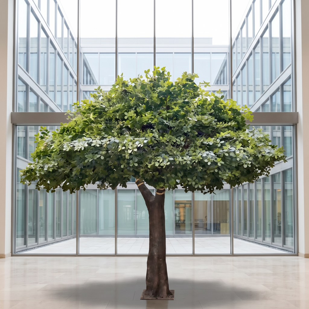 Fiberglass Artificial Ficus Tree