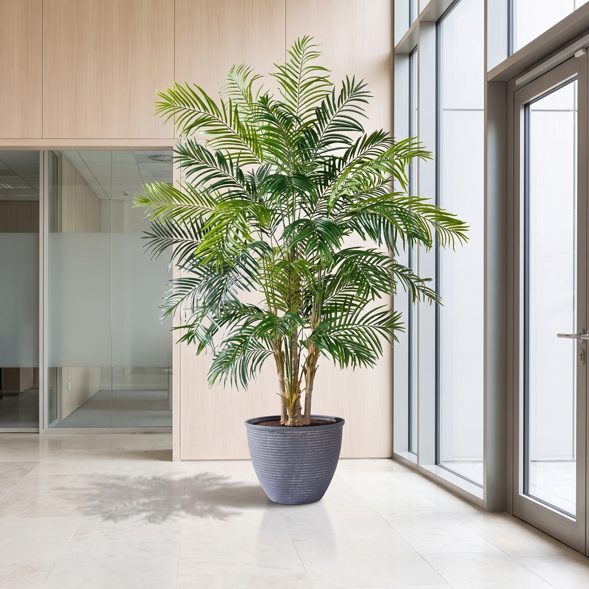 Artificial Lady Palm Bamboo Palm Tree