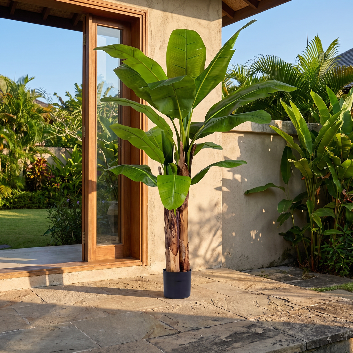 Artificial Banana Tree PE Plastic