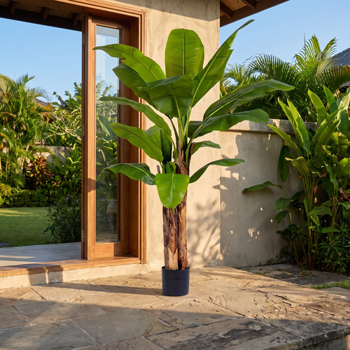 Artificial Banana Tree PE Plastic