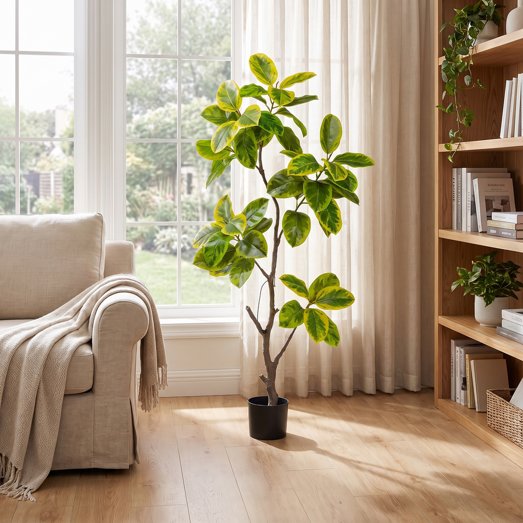 5.4 FT UV Resistant Artificial Banyan Fig Tree