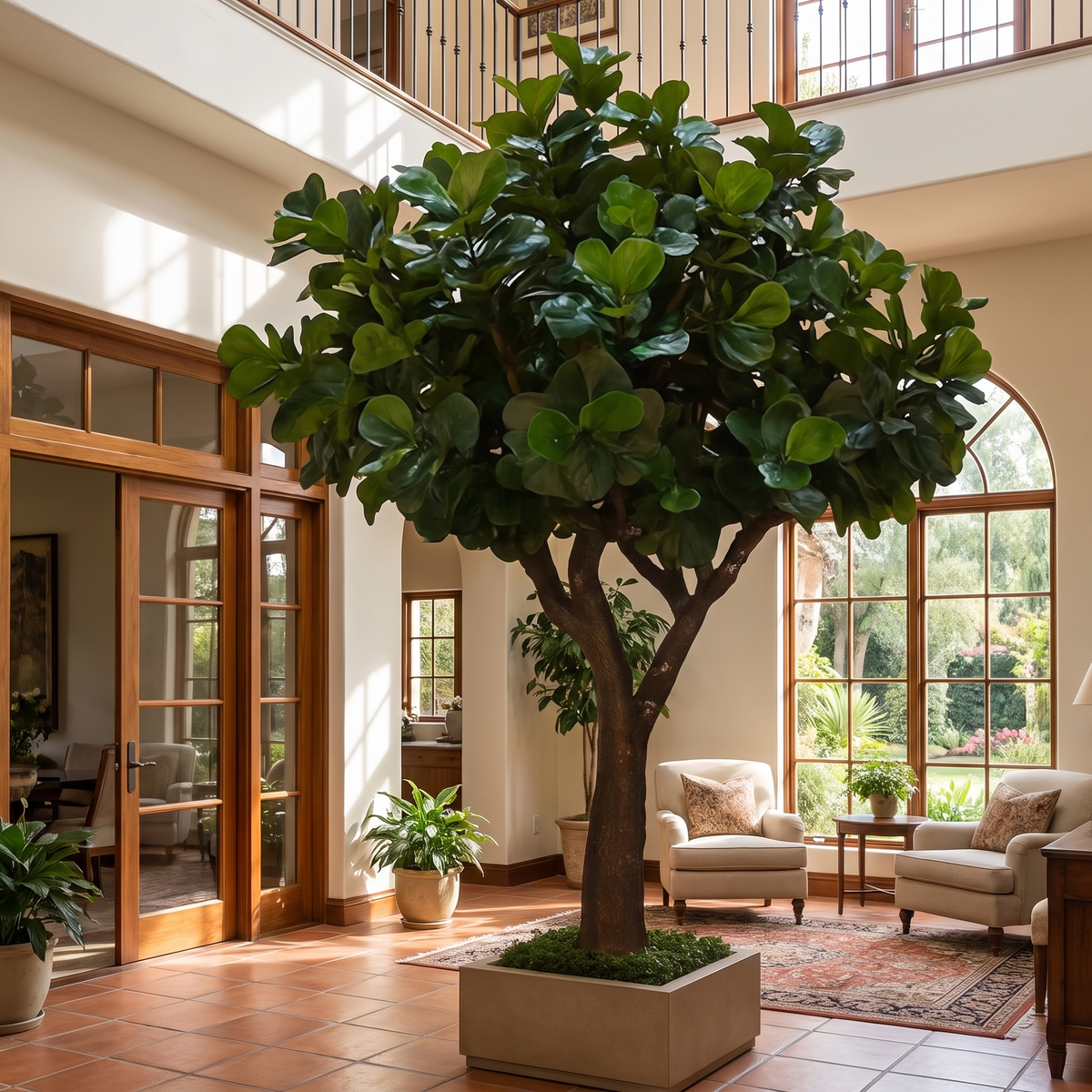 Artificial Fiddle Leaf Fig Tree 10 FT Indoor Display