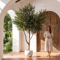 Artificial Olive Tree Realistic Look Outdoor Decor