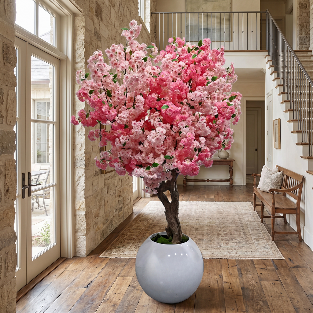 Artificial Cherry Blossom Tree Custom Made Indoor Display