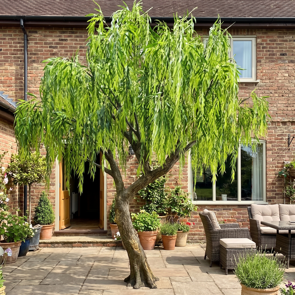 Artificial Weeping Willow Tree 10 FT Indoor Use