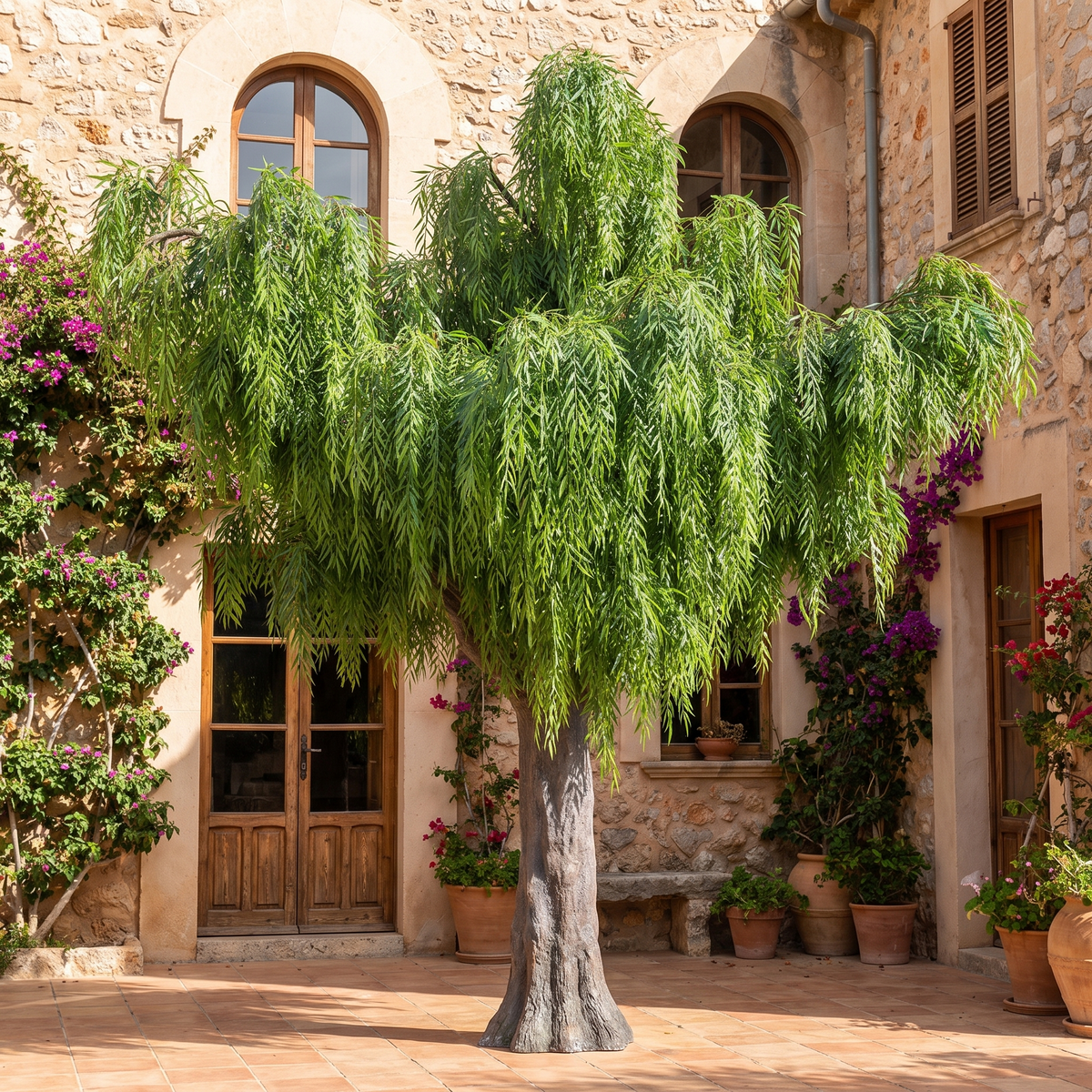 Artificial Weeping Willow Tree 16.5 FT Indoor Use
