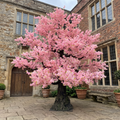 Artificial Cherry Blossom Tree 20 FT Fiberglass Trunk Outdoor Display
