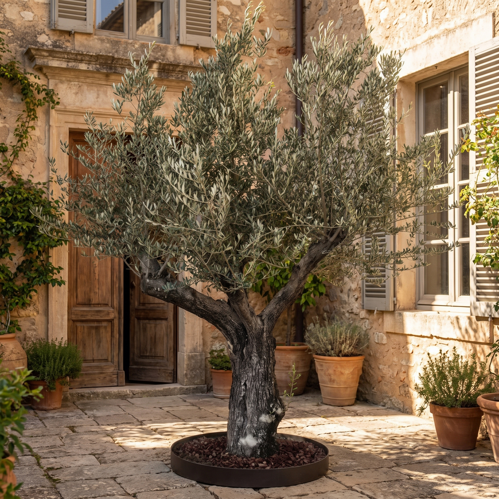 Artificial Olive Tree 8 FT Realistic Design for Café and Hotel