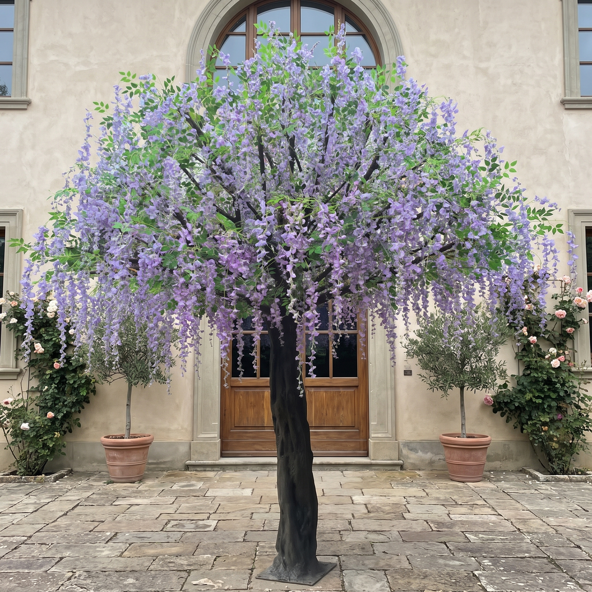 Artificial Wisteria Flower Tree 3.5m Indoor Display