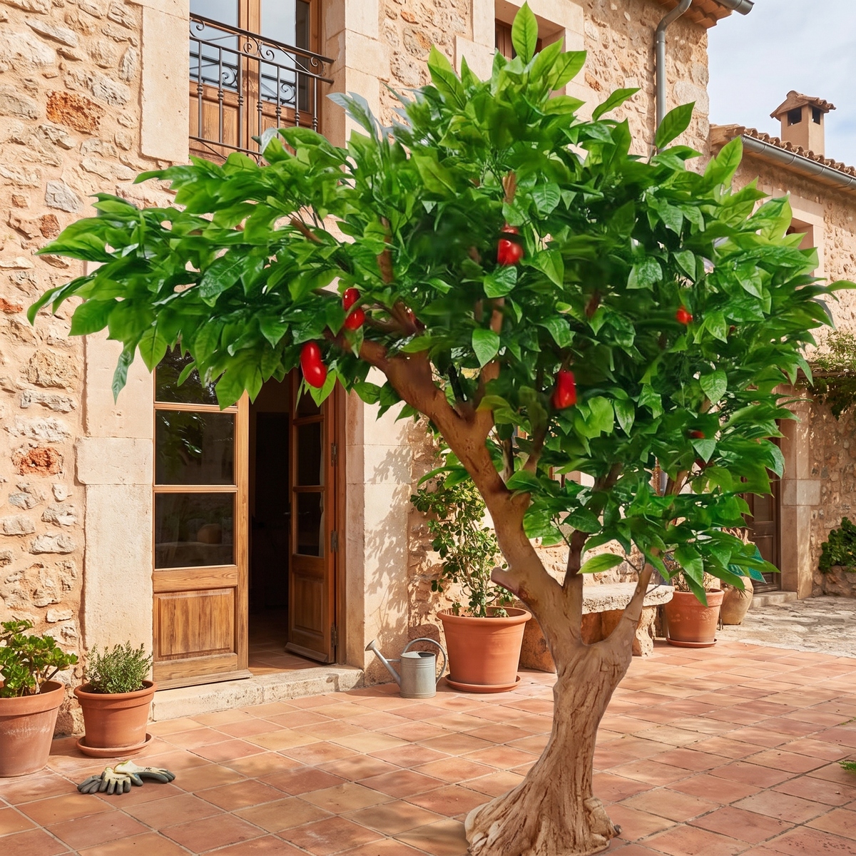 Artificial Chocolate Cocoa Tree 2.5m Indoor Display