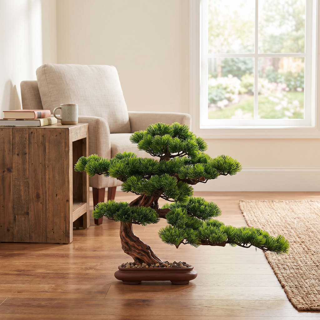 Artificial Pine Bonsai Tree Decoration