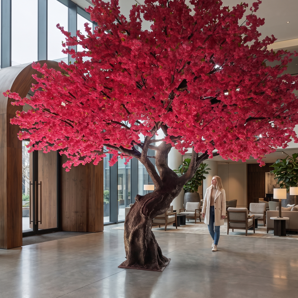 Artificial Cherry Blossom Tree for Indoor Decoration