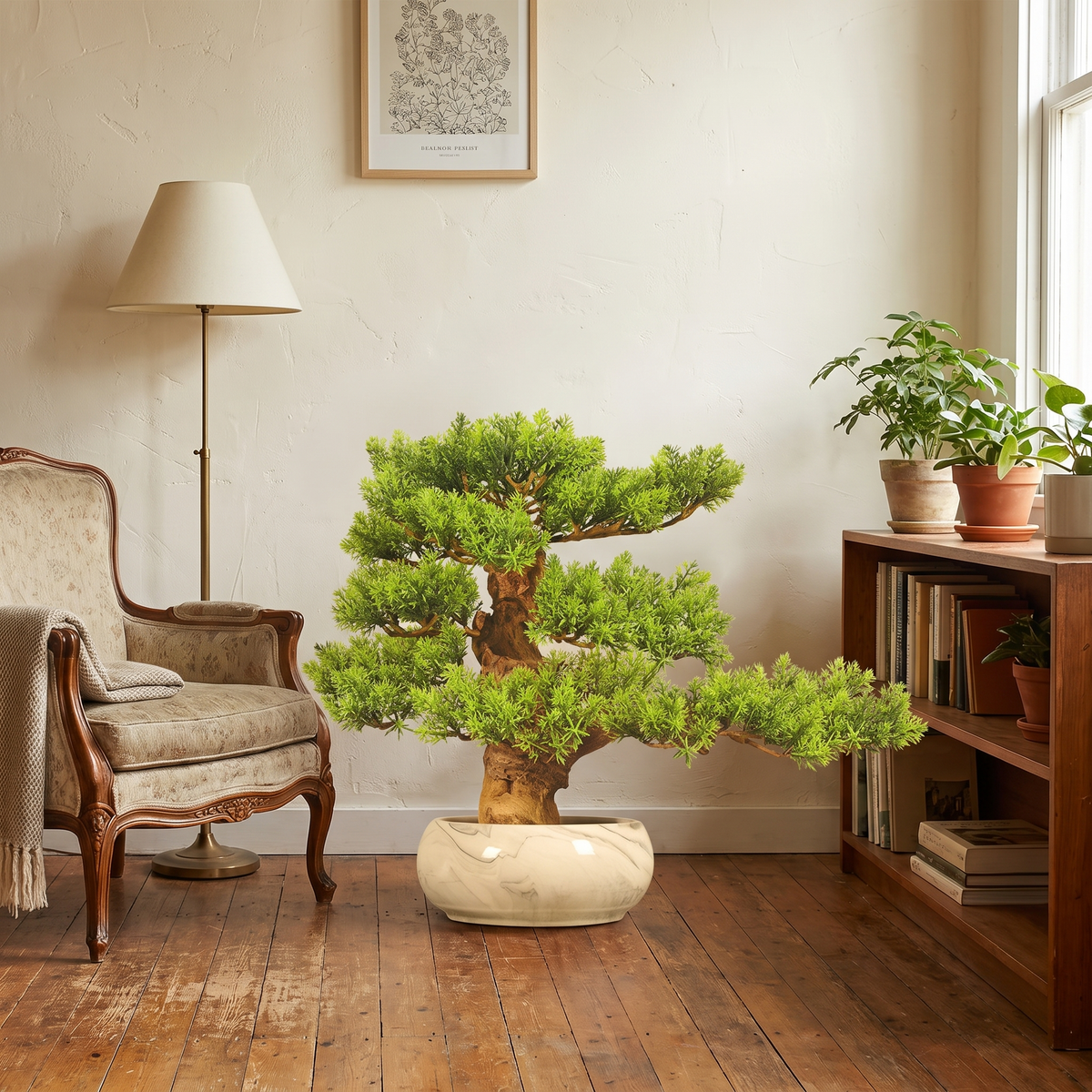 Artificial Welcome Pine Bonsai Ornament