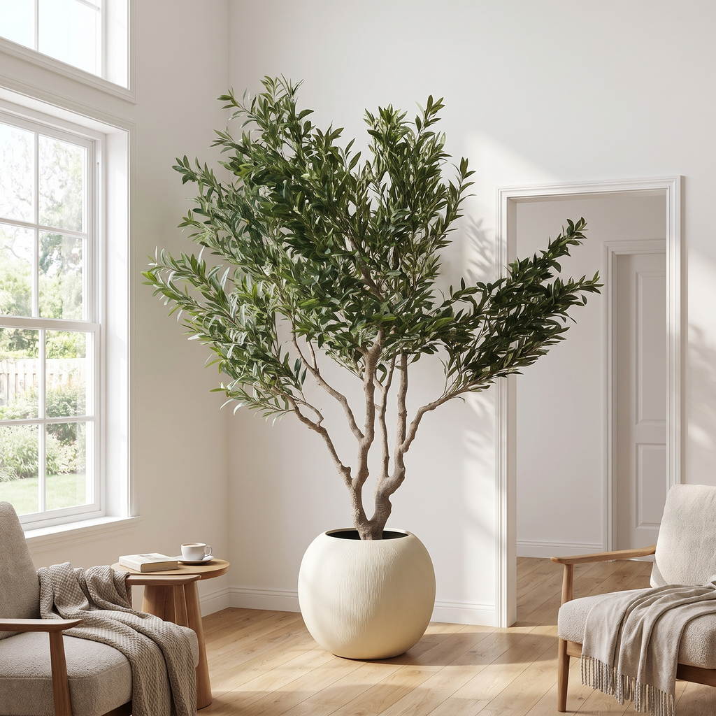Artificial Olive Tree 8.5ft Tall for Home