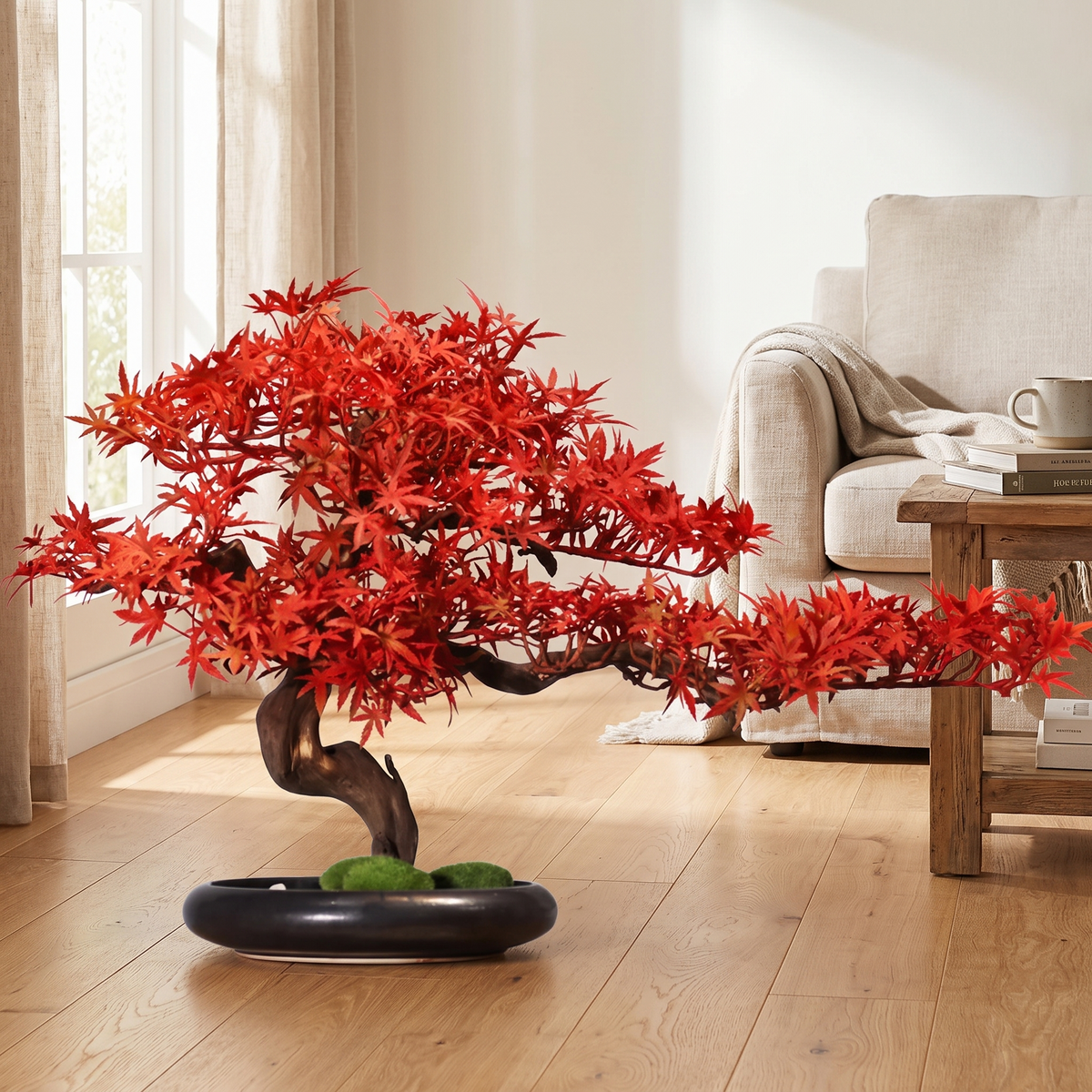 Artificial Pine Bonsai for Zen Landscape