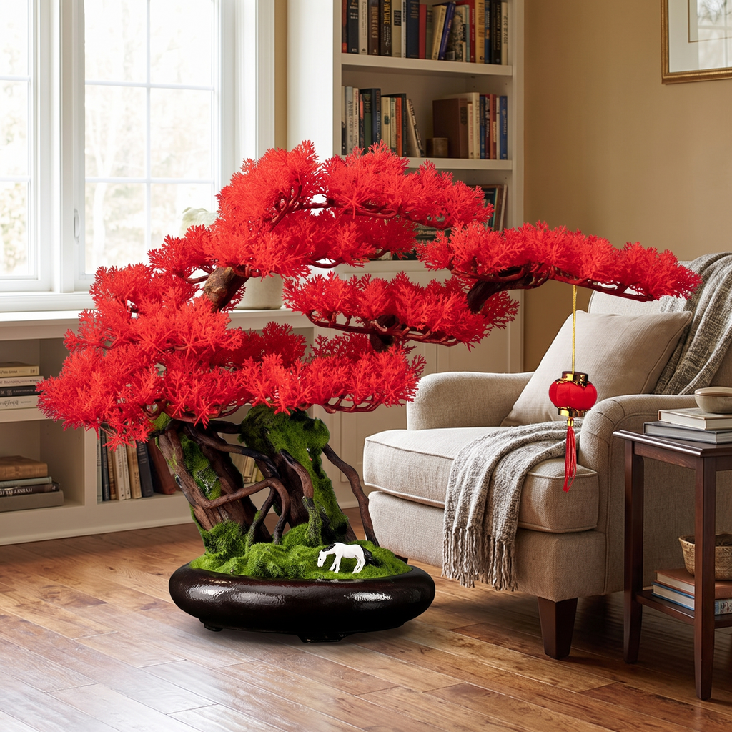Artificial Pine Bonsai Tree for Home