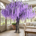 Large Silk Wisteria Tree for Elegant Decoration