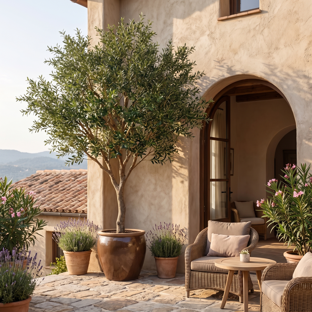 Large Faux Olive Tree for Home or Office Decor