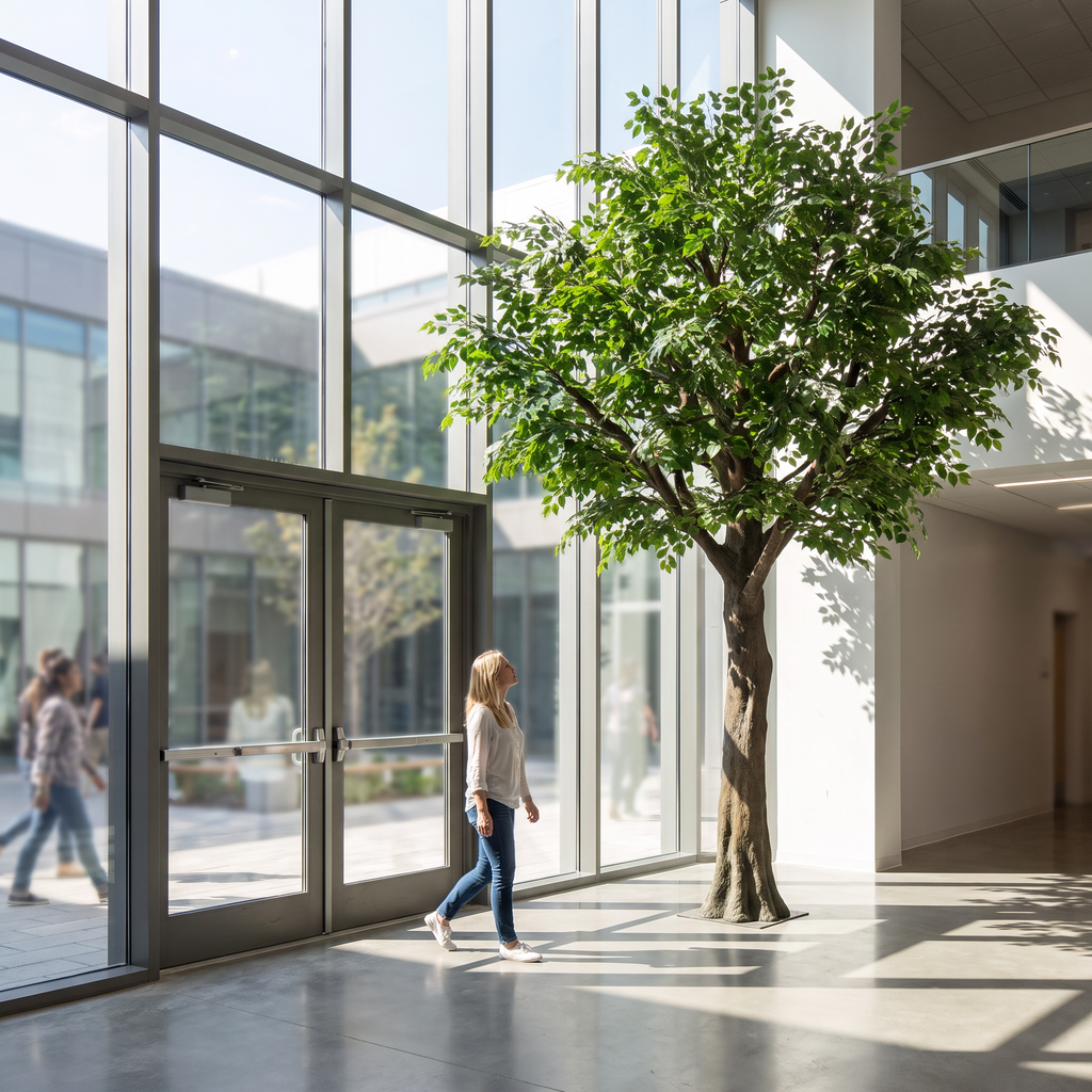 Tall Artificial Banyan Tree for Garden or Interior