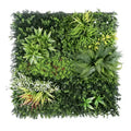 Vertical artificial grass wall panel in 100x100cm, made for modern interior greenery